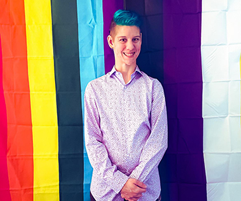 “I am an MVCC alum, and I am non-binary.”