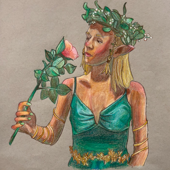 A student art piece