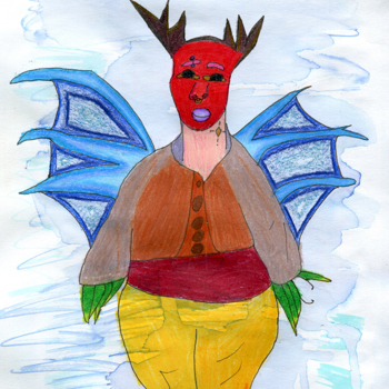 A student art piece
