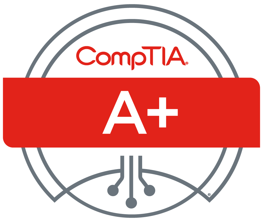 CompTIA A+ Certificatio Seal Graphic