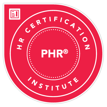 PHR HR Certification Institute Seal Graphic