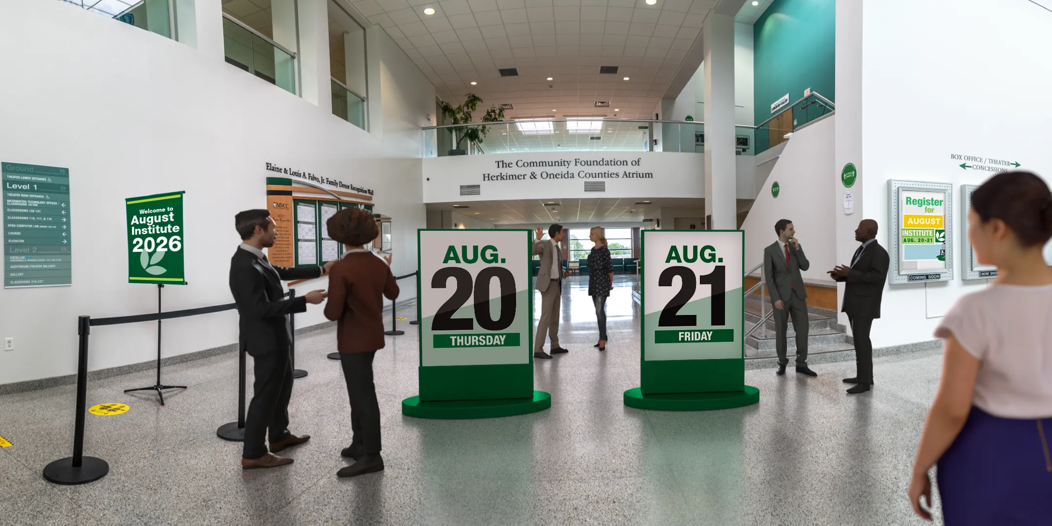 August Institute 2026 Lobby