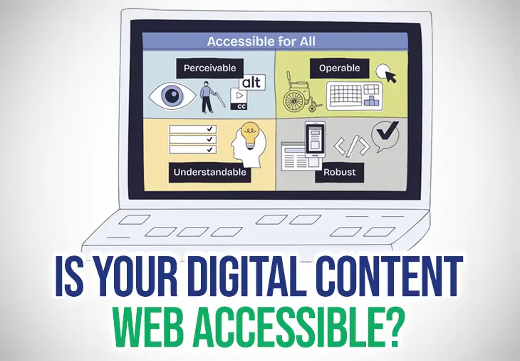 Accessible for all - Percivable, Operable, Understandable, Robust. Is your Digital Content Web Accessible? Accessible for all - Percivable, Operable, Understandable, Robust. Is your Digital Content Web Accessible?